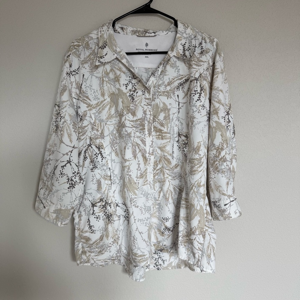 Royal Robbin’s Expedition Pro Long Sleeve Performance Hiking Shirt Outdoor Camp‎